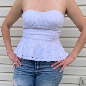 Strapless Halter Top